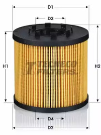 TECNECO FILTERS ol0225e -  Масляный фильтр